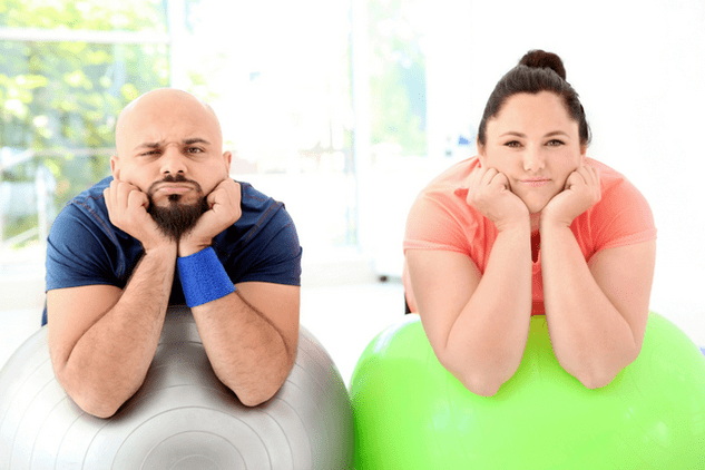 Perder peso a hombres y mujeres